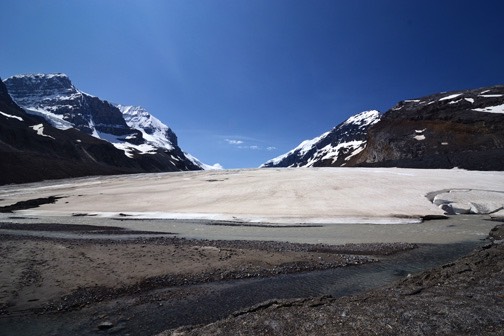 07-12 DSC 0150 Foot of Athabasca Glacier