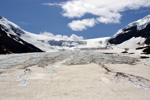 07-12 DSC 0170 Athabasca Glacier Face 1