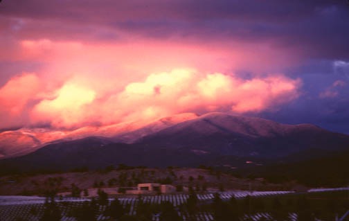 05-99 x Santa Fe Sunset