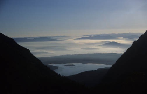 07-03 39 Morning View of Leigh Lake from Paintbrush Canyon