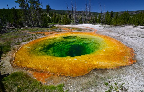 07-11 DSC 0380 Morning Glory Pool 1