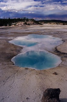v 08-03 hot springs norris gyser basin